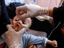 Imunisasi Polio Buat Anak-anak Gaza Digeber