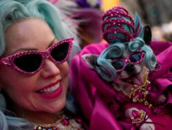 Meriah Deretan Kostum Parade Paskah di New York