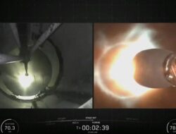Detik-detik SpaceX Luncurkan Puluhan Satelit ke Orbit
