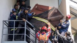 Macan Tutul Masuk Hotel Sampai sekarang Ledakan di Gedung Farmasi Tangsel