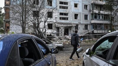 Drone Rusia Serang Ibu Kota Ukraina, 3 Orang Tewas