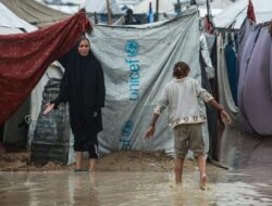 Bencana Banjir Ancam 700 Ribu Orang Terlantar Gaza, Bantuan Masih Diblokir Israel
