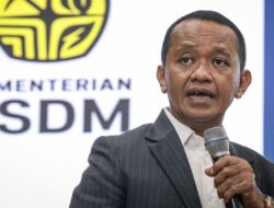 Bahlil Segera Terbitkan Harga Pokok Minimum Timah