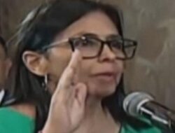 Momen Delcy Rodriguez Resmi Dilantik Jadi Kepala Negara Sementara Venezuela