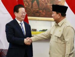 Prabowo Menerima Menteri Keamanan Negara Cina