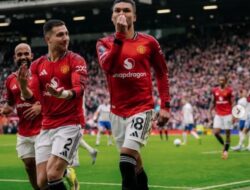 Manchester United Tembus 3 Besar usai Tundukkan Aston Villa