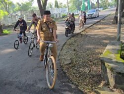 Gerakan Ekonomis Energi, Bupati Sragen Bersepeda ke Kantor