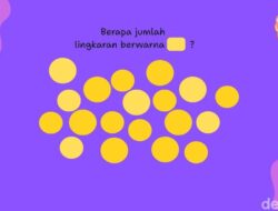 Kejelian Mata Diuji, Temukan Lingkaran dengan Warna Berbeda dalam Sekali Lihat