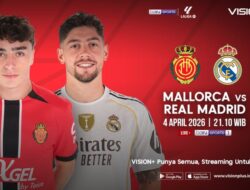 Real Madrid Tandang ke Mallorca di LaLiga 2025/26, Saksikan Live Streaming di VISION+
