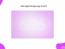 Bisa Siwer Ngeliatnya Kalau Buru-buru, Tebak Angka Tersembunyi di Gambar Ini
