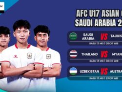 Jadwal AFC U17 Asian Cup 13 Mei, Ada Arab Saudi Sampai sekarang Australia
