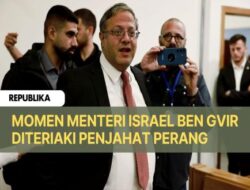Menlu RI dan Negara Arab Kutuk Perlakuan Menteri Israel Itamar Ben-Gvir kepada Partisipan GSF