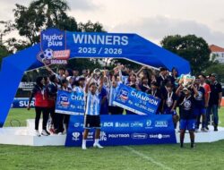 Tigers Football Academy Juara U-18 Hydroplus Soccer League Surabaya