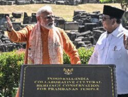 PM India Puji Prabowo Soal Perencanaan Restorasi Prambanan