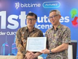 Bittime Kantongi Izin Perdagangan Futures Pertama di Era Pengawasan Kripto OJK
