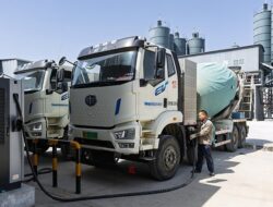 China Targetkan 1,6 Juta Truk Listrik pada Tahun 2030