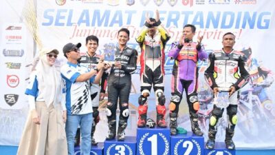 Moto Prix Piala Wali Kota Pekanbaru Jadi Ajang Balap Sekaligus Aksi Sosial