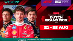 Formula 1 GP Belanda 2026 Digelar Akhir Pekan Ini, Cek Jadwal Lengkapnya di VISION+
