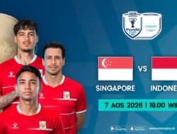 Ini Link Nonton Tim nasional Indonesia vs Singapura di VISION+, Perjuangan Belum Usai!